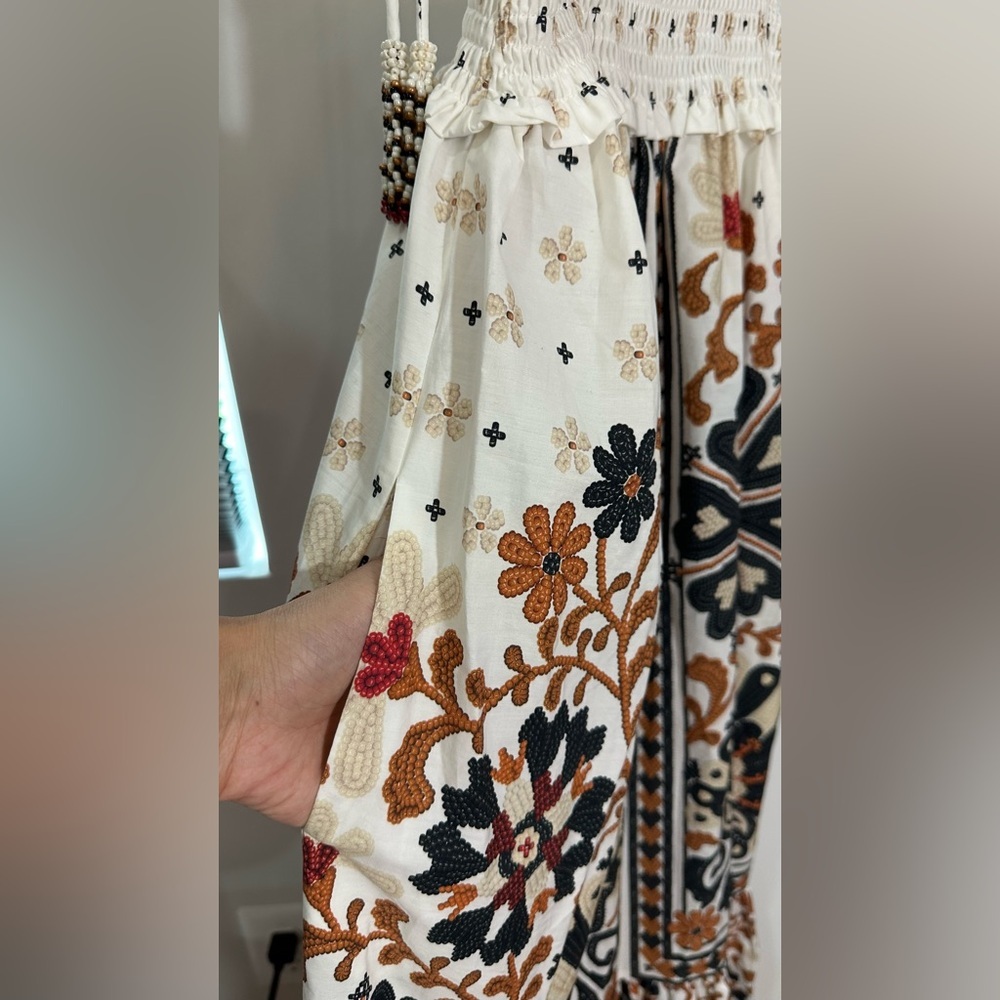 FARM Rio Multicolor Patterned Midi Dress - Picture 6 of 11